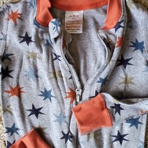 Hanna zip up PJ - stars